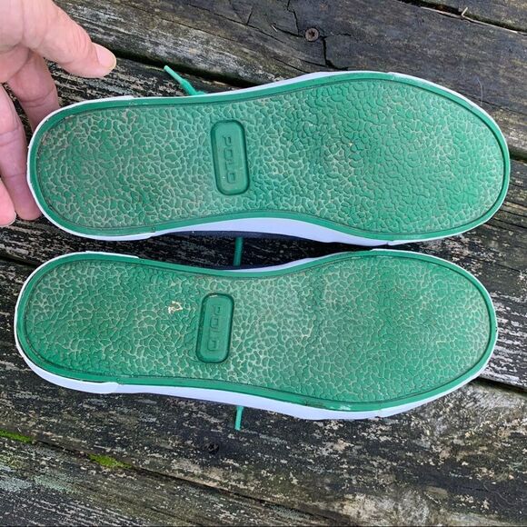 Polo by Ralph Lauren navy blue canvas shoe Mens 7 - Picture 7 of 8